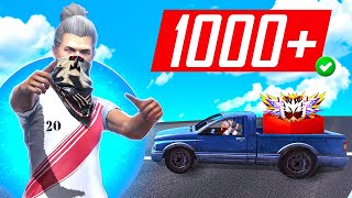 BEST STRATEGY ✅ To Get 1000 Br Rank Points 🔥 USING VEHICLE Ft MONUKING73 With Utkarsh FF [upl. by Ettigdirb]