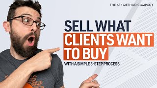 Sell What Clients Want to Buy With a Simple 3Step Process [upl. by Saenihp]