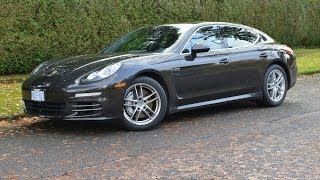 2014 Porsche Panamera 4S review [upl. by Einnaf]