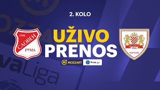 SLOVEN  BORAC 1926 Mozzart Bet Prva liga Srbije 2 Kolo [upl. by Nawat]