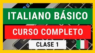 💣 CURSO COMPLETO DE ITALIANO BASICO para principiantes clase 1 aprendeitaliano tendencias [upl. by Gnouh447]