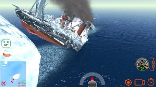 Crashing ships with bug  Ship Handling Simulator  Ship Mooring 3D [upl. by Haissem]