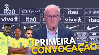 DORIVAL JR FAZENDO SUA PRIMEIRA CONVOCAÇÃO PARA SELEÇÃO BRASILEIRA [upl. by Drusus]