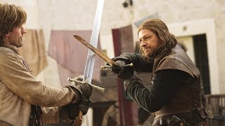 Ned Stark vs Jaime Lannister  Juego de Tronos Español HD [upl. by Uokes]