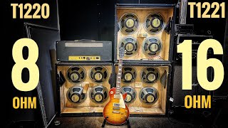 8 Vs 16 Ohm Celestion Blackbacks in 4X12 [upl. by Nylcaj]