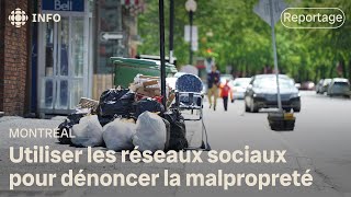 La malpropreté dans les rues de Montréal dénoncée [upl. by Lisette691]