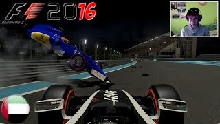 F1 2016 Abu Dhabi GP Regen in der Wüste [upl. by Julian398]