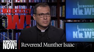 Palestinian Reverend Munther Isaac to US Faith Leaders If You Are Silent You Approve of Genocide [upl. by Airal194]