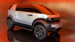 Three new iCAR models debut featuring futuristic designs  Beijing Auto Show [upl. by Levison]