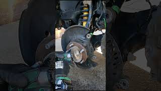 Stuck Brake Rotors How to Remove and Prevent Rust brakerepair [upl. by Rekab]