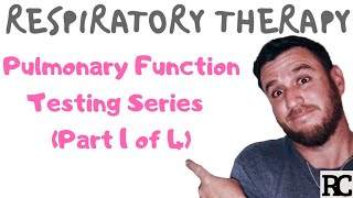 Respiratory Therapy  Pulmonary Function Test Series 14  FVC FEV1 and the keyFEV1 [upl. by Aloel]