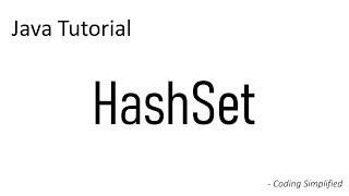 HashSet in Java  How to implement HashSet in Java [upl. by Guilbert559]