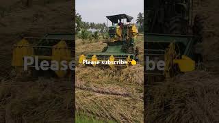 My landrice chawal cutting machine my landagriculturalorganic farmervivasayam Kisannew seed [upl. by Ehtyde157]