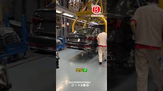 Sagitar production process rear bumper installation [upl. by Ahsema]