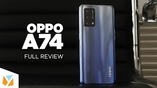 OPPO A74 Unboxing and Review [upl. by Aihsenak857]