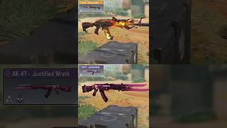 Legendary Vs Epic AK47 in CODM 💀 [upl. by Jopa626]