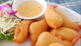 Resepi udang goreng tepung Ala Thai [upl. by Korey]