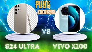 Samsung s24 ultra vs Vivo X100 pubg comparison download speed [upl. by Lydia]