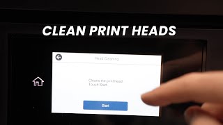 Cleaning the Print Head on the Epson WorkForce Pro WF4820 and 4830 [upl. by Mignon]