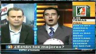 Cronometro ESPN David Failtelson y Alvaro Morales 29 Noviembre Parte 12 [upl. by Millar571]