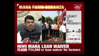 Maharashtra Government Announces Loan Waiver For Farmers [upl. by Zumstein]