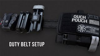 Armed Security Duty Belt Setup 2024 ​⁠SafeLifeDefenseBodyArmor [upl. by Em500]