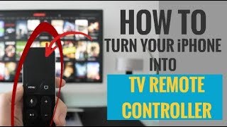 How to turn iPhone into TV Remote Controller [upl. by Yenruogis]