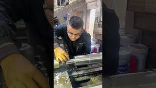 Processing metal components for cars by manual lathe cnc lathe process [upl. by Riggall587]