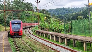 CPTM D564 Série 9500 partindo de Botujuru [upl. by Asyram825]