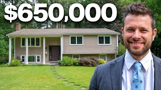 Stunning Home With The Best Backyard In Holliston MA  55 Dunster Rd Tour [upl. by Estell]