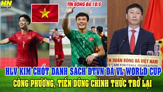 🔴TRỰC TIẾP KIM SANG SIK CHỐT DANH SÁCH ĐÁ VL WORLD CUP CÔNG PHƯỢNG amp TIẾN DŨNG ĐƯỢC GỌI TRỞ LẠI [upl. by Janos]