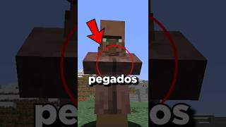 ¿Por qué los aldeanos tienen los brazos pegados 😨 minecraft viral miedo josativi shorts [upl. by Arhsub]