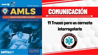 👋AMLS 3 edición  capítulo 1  parte 1 la comunicación con el paciente… [upl. by Akapol442]