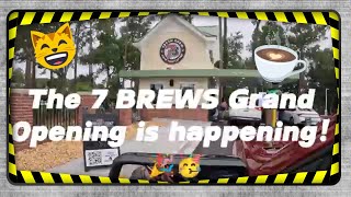 7 BREWS GRAND OPENING IN BLUFFTONHILTON HEAD SC [upl. by Walcoff]