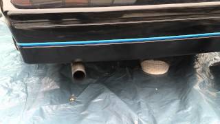 1986 Camaro Iroc Z exhaust 350 4 bolt l82 no Cat [upl. by Fillender825]