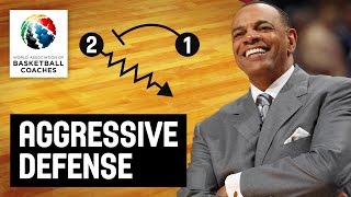 Aggressive Defense  Lionel Hollins  Basketball Fundamentals [upl. by Fidelio894]