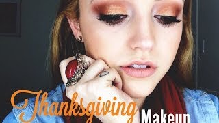 Thanksgiving Makeup Tutorial [upl. by Touber]