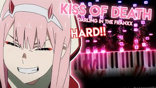 KISS OF DEATH  Darling in the FranXX OP  Mika Nakashima x Hyde piano [upl. by Mirelle]