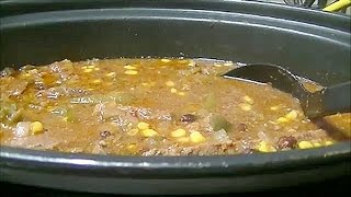 Recipe for Crock Pot  Slow Cooker Mexican Round Steak Mixture for Fajitas Tortilla Chips etc [upl. by Elsey]