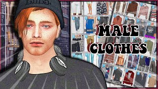 MEGA PACK DE ROUPAS MASCULINAS  DOWNLOAD  The Sims 4 [upl. by Shepperd467]