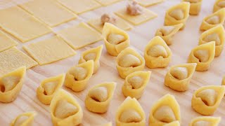 TORTELLINI de CARNE CASEROS  Tortellini in Brodo  CUKit [upl. by Tillfourd942]