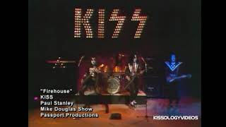 Kiss Firehouse Live Mike Douglas Show 1974 [upl. by Amrita]