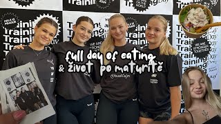 CELÝ DEN JÍM PODLE KÁJI TRAINING DAY A ŽIVOT PO MATURITĚ I vlog 4 [upl. by Sobel586]