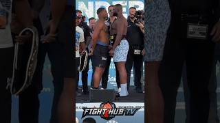 INTENSE Jared Anderson STARES DOWN Martin Bakole At Weigh In [upl. by Fortunato]