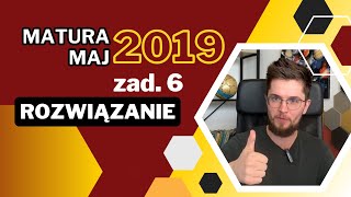 🟡 Matura z fizyki maj 2019 ▶ ROZWIĄZANIE zad 6 ▶ Hydrostatyka 💧 [upl. by Ecienahs214]