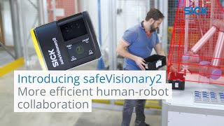 Introducing safeVisionary2 – Safe 3D camera makes humanrobot collaboration more efficient [upl. by Llyrrad]