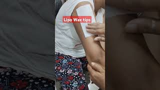 waxtips skincare lipo wax shotsliposoluble viral tutorial trendy wax Threading Rajkot [upl. by Derward93]