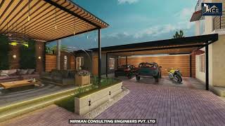 Beautiful Landscaping Project Showcase  Landscape  Car Parking  Sit Out [upl. by Nerissa431]