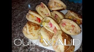 Oum walid  Top recette de Batbout mahchi ام وليد بطبوط محشو [upl. by Fogarty]