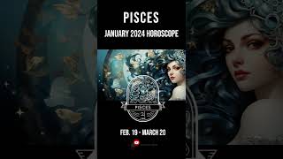 Pisces January 2024 Horoscope  Astrology Forecasts amp Monthly Predictions [upl. by Lilly]